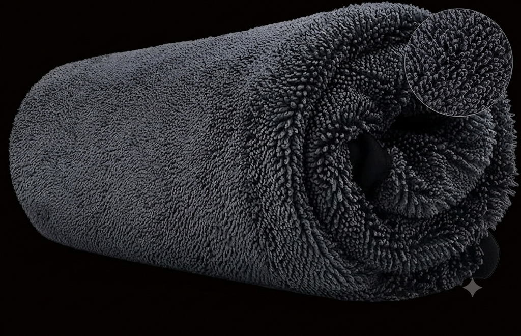 Premium Microfiber Car Drying Towel Ultra Soft High Absorbent Detailing Cloth