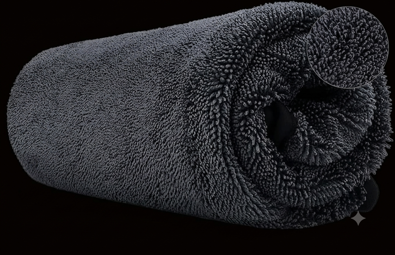 Premium Microfiber Car Drying Towel Ultra Soft High Absorbent Detailing Cloth